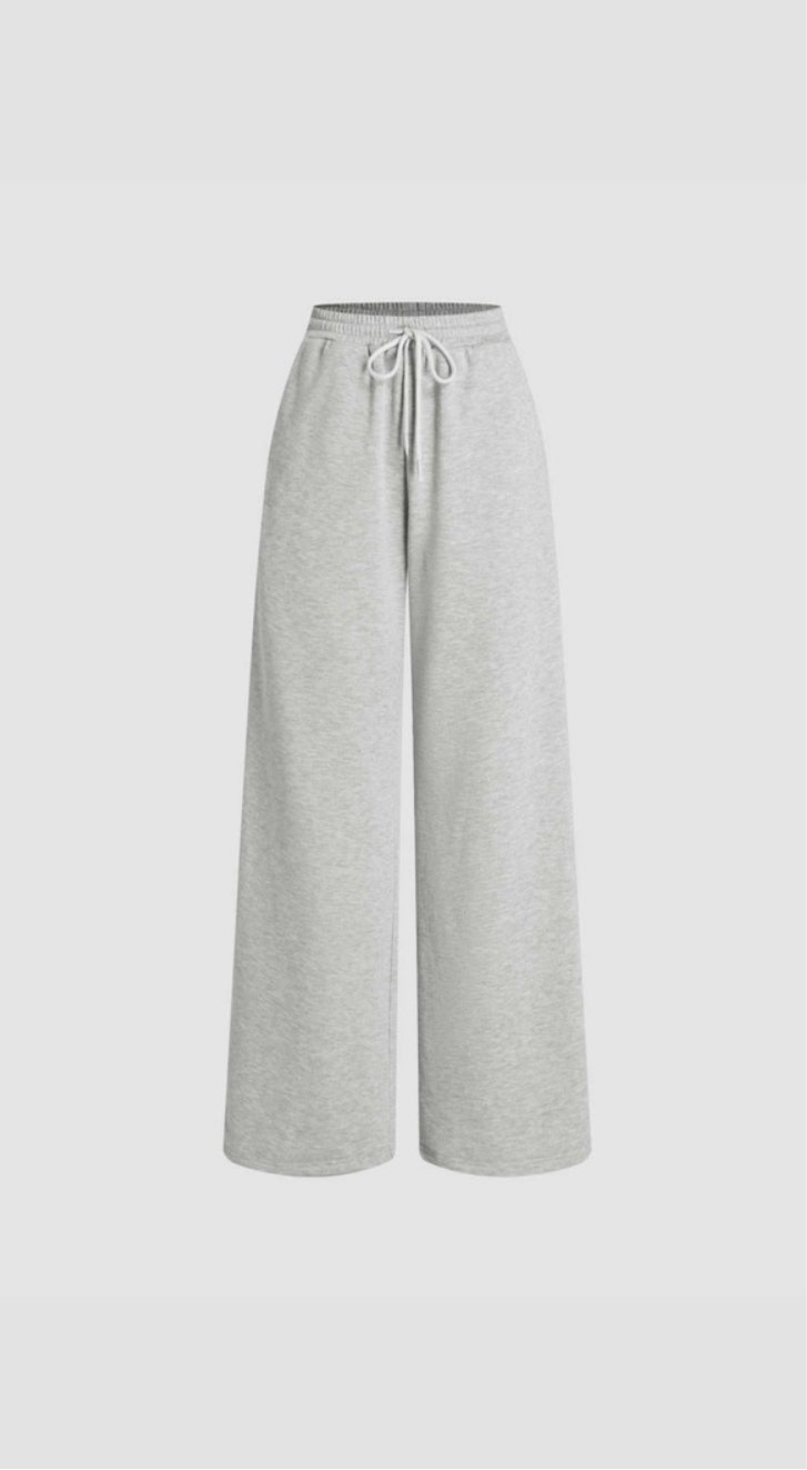 Women's Gray Baggy Sweat pants